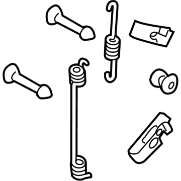 Mercury 6W1Z-2A225-AA Adapter Mount Kit