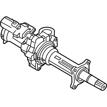 Ford MB3Z-3D102-A Intermediate Shaft