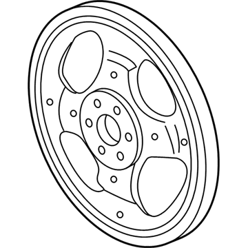 Ford 2F2Z-6375-AA Flywheel Assembly