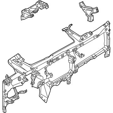 Ford ML3Z-1504545-C Reinforcement Beam