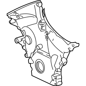 2001 Lincoln LS Timing Cover - 1W4Z-6019-AA