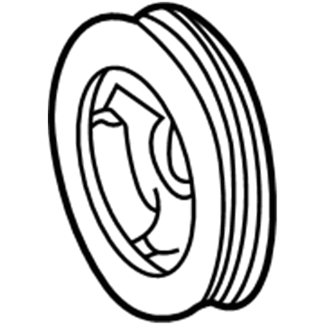 Lincoln XW4Z-6312-BA Crankshaft Pulley