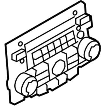 Mercury Milan A/C Switch - 9E5Z-18842-A