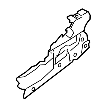 Ford DT1Z-16018-A Front Reinforcement