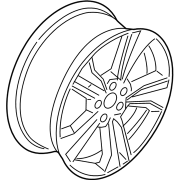 Lincoln HS7Z-1007-F Wheel, Alloy