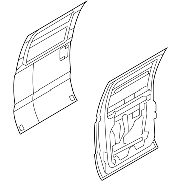 Ford 9C3Z-2624630-C Door Shell