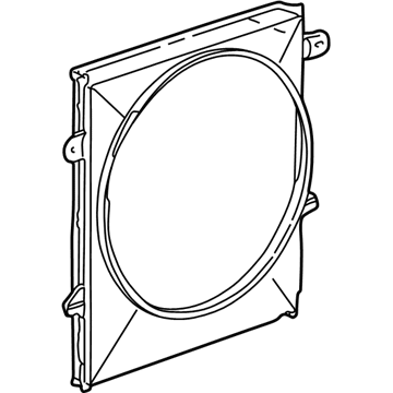 Ford F87Z-8146-HA Fan Shroud