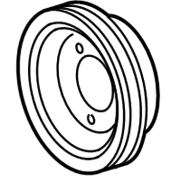 Ford XL1Z-6312-DA Crankshaft Pulley