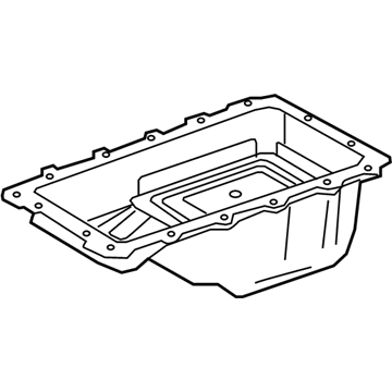 Ford F7UZ-6675-AC Oil Pan