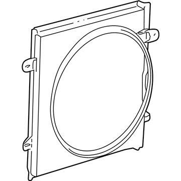 Ford F87Z-8146-CA Shroud