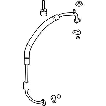 Lincoln DE9Z-19867-B Suction Tube