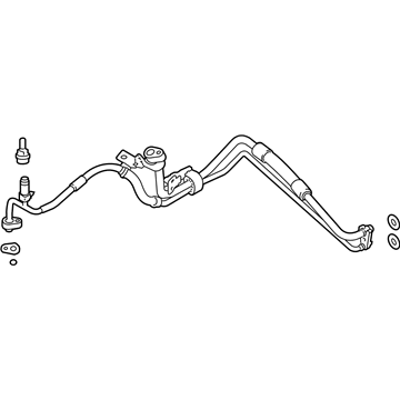 Lincoln DA5Z-19A834-A Evaporator Tube