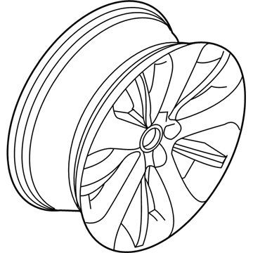 2010 Ford Taurus Spare Wheel - BG1Z-1007-C