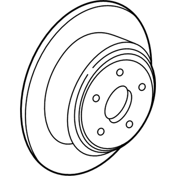 Ford 6L1Z-2C026-A Rotor