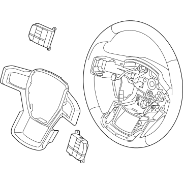 Ford NL1Z-3600-AA Steering Wheel