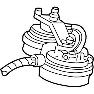 Ford 1L5Z-13832-AA Horn And Bracket Assembly