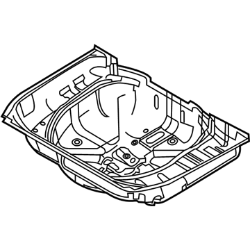 2005 Ford Freestyle Floor Pan - 8A4Z-7447043-A