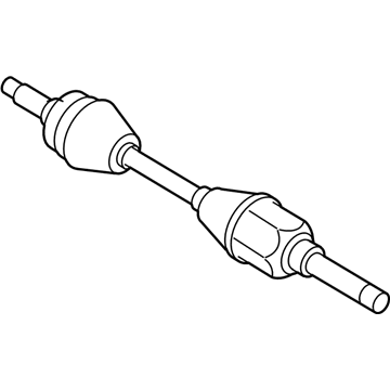 Ford 5L8Z-3A427-C Axle Assembly