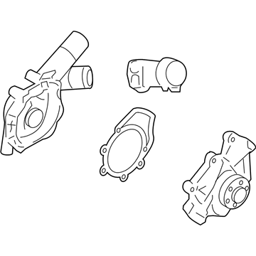 Mercury EU2Z-8501-D Water Pump Assembly