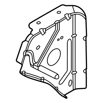 Ford 3C2Z-10769-AA Battery Tray Support