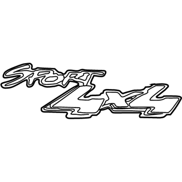 Ford 1L3Z-8425622-DAA Decal