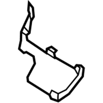 Ford DT1Z-61243A44-A Panel Reinforcement Insulator, Passenger Side Ford DT1Z-61243A44-A Panel Reinforcement Insulator, Passenger Side