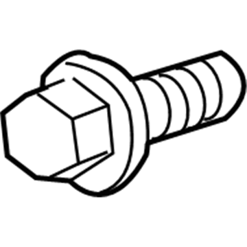 Ford -W505254-S435 Horn Screw