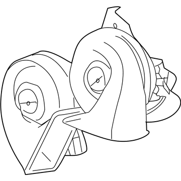 Ford 2L5Z-13832-BA Horn