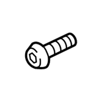 Ford -W506944-S303 Seat Belt Anchor Screw