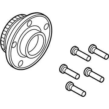 Ford FR3Z-1104-F Front Hub & Bearing