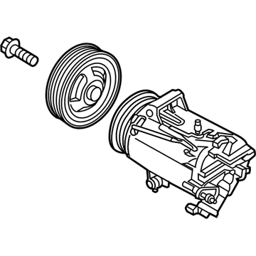 2014 Ford Fiesta A/C Compressor - C1BZ-19703-G