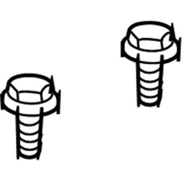 Mercury -W506441-S439 Stabilizer Bar Bolt