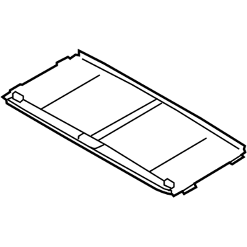 Ford 7L3Z-78519A02-AA Sunshade