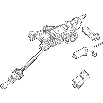 Ford F2GZ-3C529-AG Column Assembly