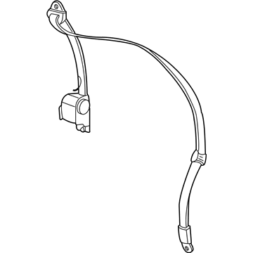 Lincoln 7L1Z-78611B08-AA Seat Belt Assembly