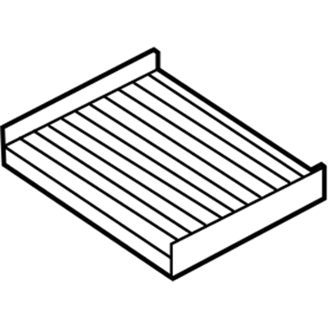 Ford AE5Z-19N619-A Filter - Odour And Particles