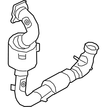 Ford EcoSport Catalytic Converter - MN1Z-5E212-A