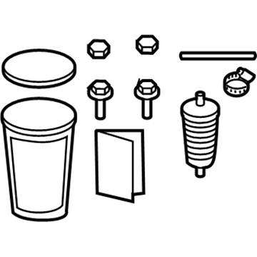 Ford XC3Z-7B155-F Filter Assembly