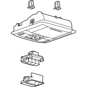 Ford AT4Z-78519A70-BA Overhead Console