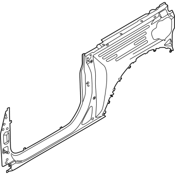 Ford M2DZ-9827846-A Inner Quarter Panel