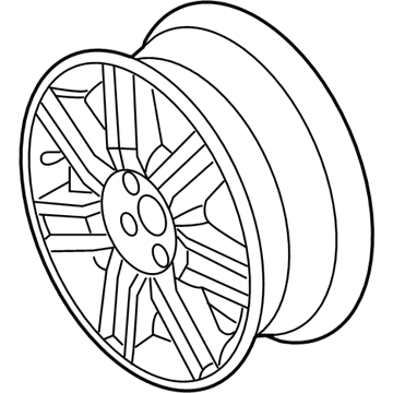 Ford 8T5Z-1007-B Wheel, Alloy