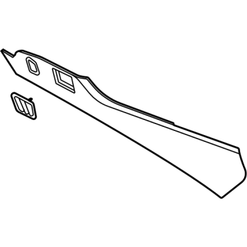 Lincoln FA1Z-5804608-AL Side Trim Panel