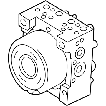 Lincoln GJ7Z-2C215-A ABS Control Unit