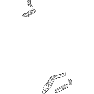 Ford 8A5Z-5410456-A Rail Extension