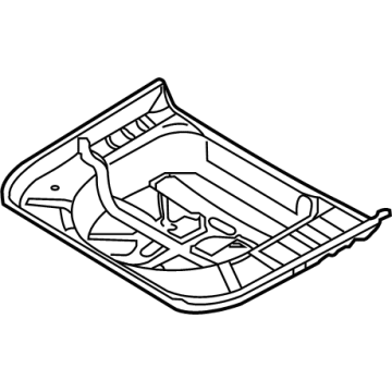 Ford 8A5Z-5411215-BA Rear Floor Pan