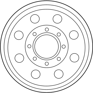 Ford 2C3Z-1007-AA Wheel Assembly