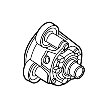 Ford MZ9Z-7F465-A Differential Carrier