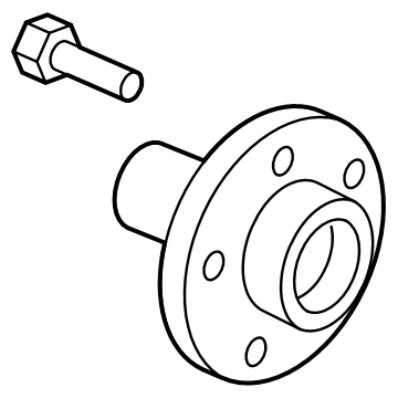 Ford 8L8Z-1104-A Front Hub