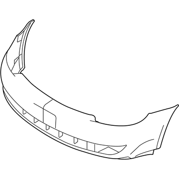 2009 Ford Taurus Bumper - 8G1Z-17D957-AAPTM