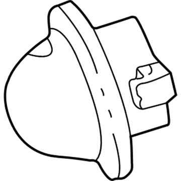 Lincoln F8VZ-13550-BA License Lamp